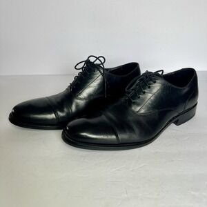 Cole Haan Men's Williams Cap Toe Oxford Black C12202 Size 9.5M